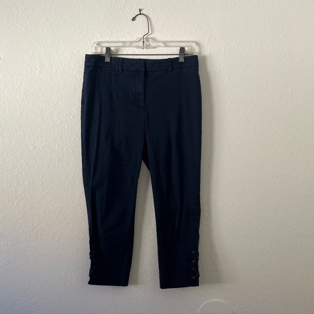 Blue Talbots Capris